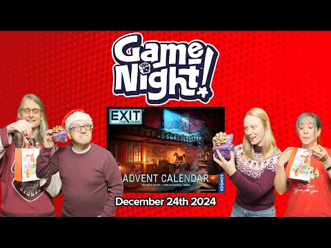 GameNight! 24 Days of Christmas Day 24 - Exit: The Game Advent Calendar The Silent Storm