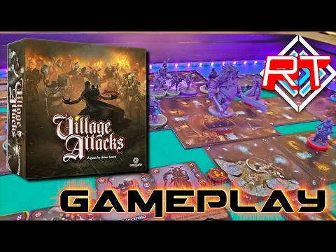 Village Attacks gameplay #24 Scenario 6 con il Troll  gioco da tavolo italiano
