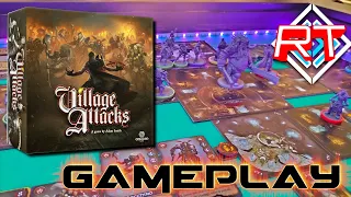 Village Attacks gameplay #24 Scenario 6 con il Troll gioco da tavolo italiano