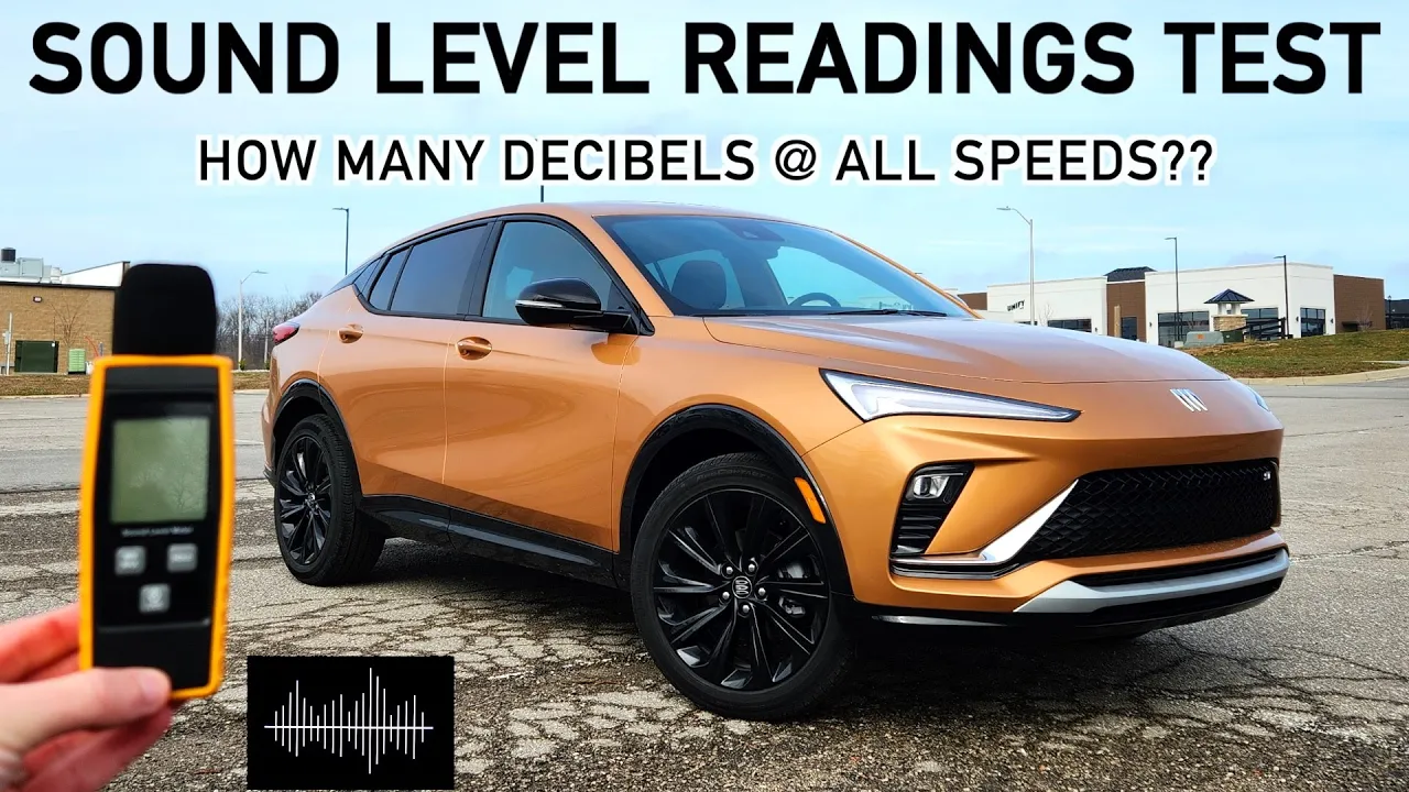 Is the 2024 Buick Envista as Quiet as a Buick?? | Full dB Sound Level Test at Various Speeds!