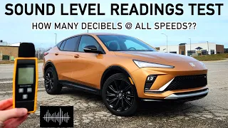 Is the 2024 Buick Envista as Quiet as a Buick?? | Full dB Sound Level Test at Various Speeds!