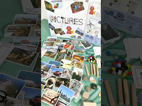 Pictures Board Game Quick Unboxing! #shorts