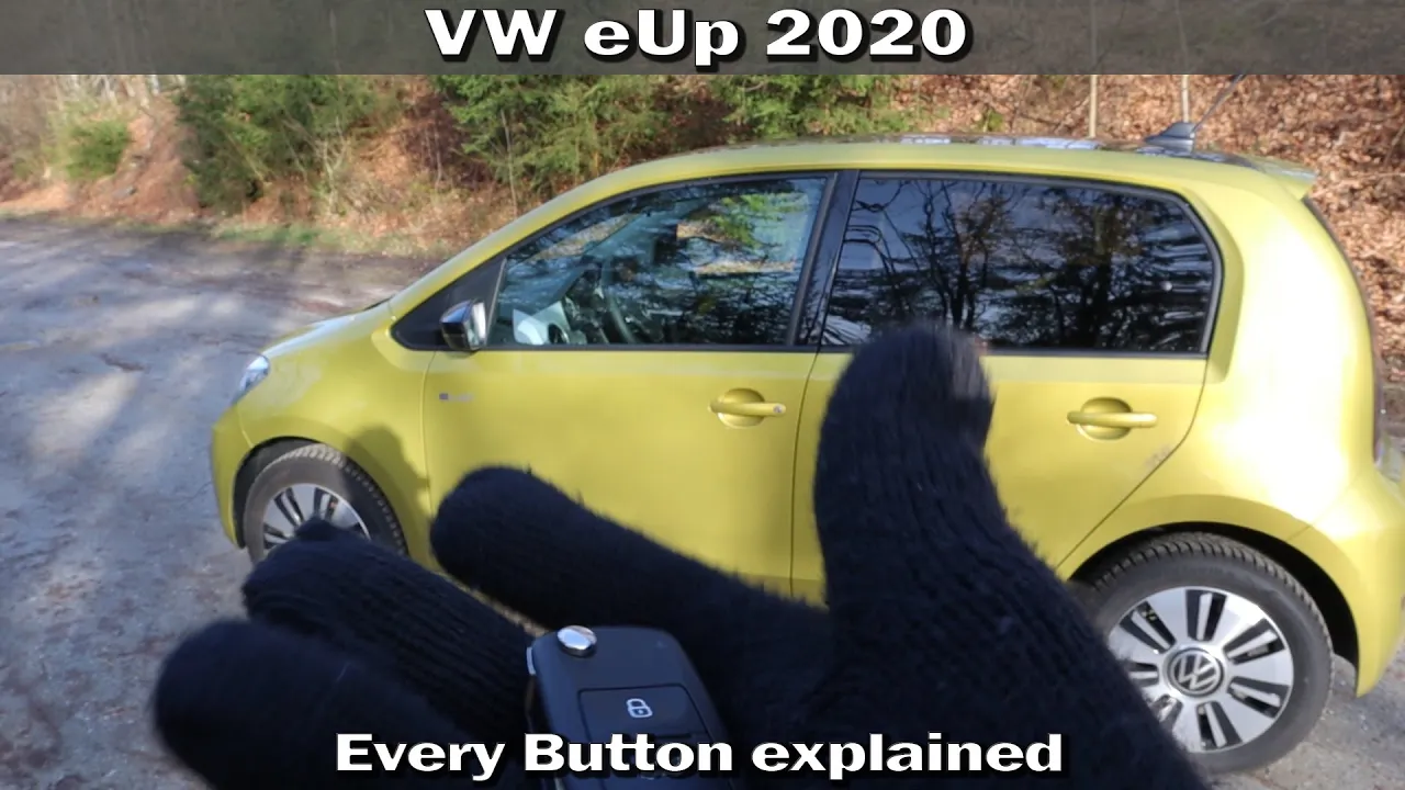 VW eUp! 2020 - Every button explained