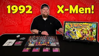 The Uncanny X-Men Alert Adventure Board Game Review - Pressman 1992