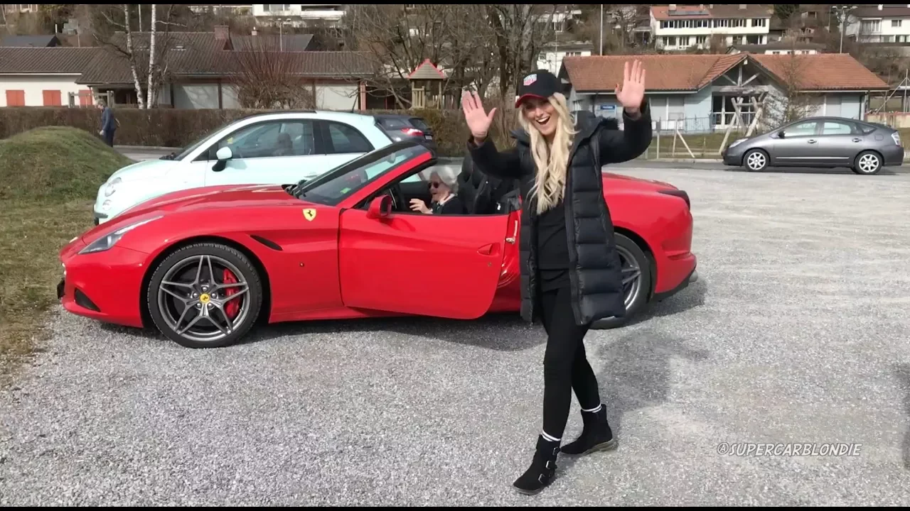 Teaching my grandma how to drive a Ferrari!!