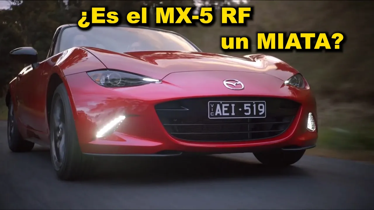¿ES EL MX-5 RF EL DIGNO HEREDERO DE LOS MÍTICOS MIATA? PRUEBA/TEST/REVIEW