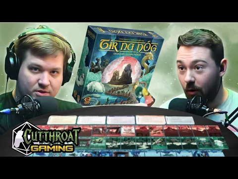 Tír na nÓg Board Game Playthrough | Draft, Build & Score Your Saga