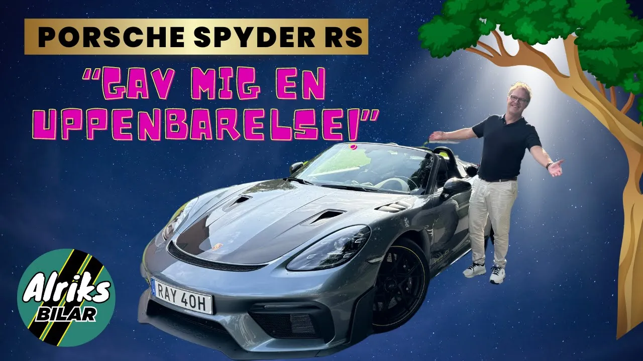 Porsche Spyder RS – värd att tillbedja?!