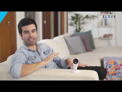 Câmera de segurança Wi-Fi Fixa ESC-WY3 Interna ELSYS