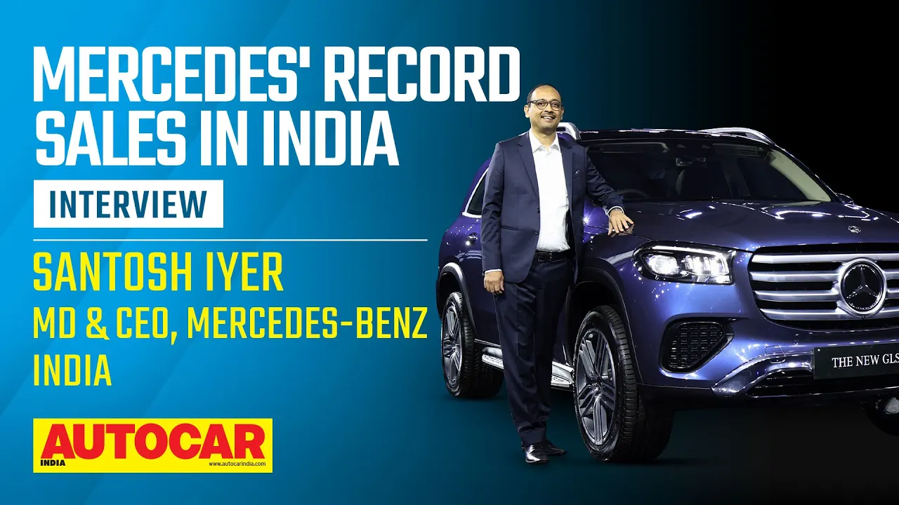 Growing sales, demand for top end models & more - Mercedes India's Santosh Iyer |Q&A| @autocarindia1