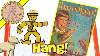 How To Play The Game Hang On Harvey Vintage Ideal Family Game