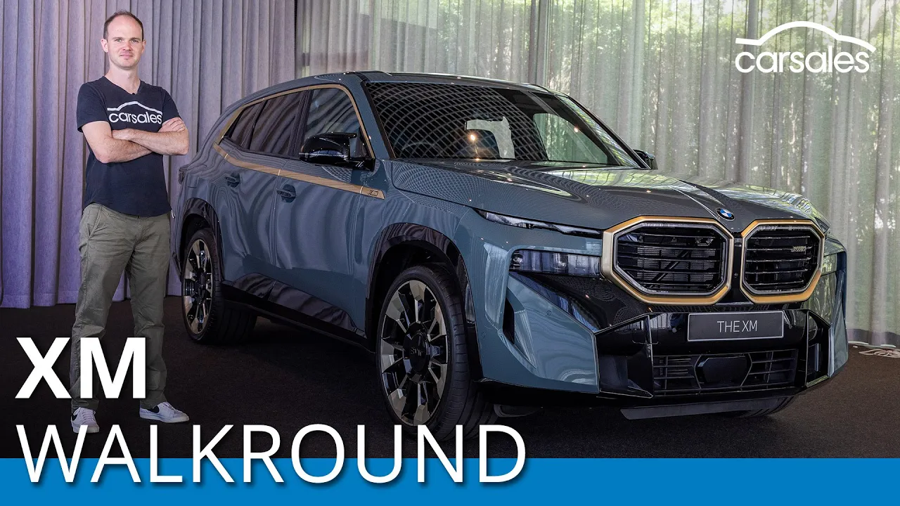 Meeting BMW’s monster 480kW hybrid SUV | 2023 BMW XM Walkround