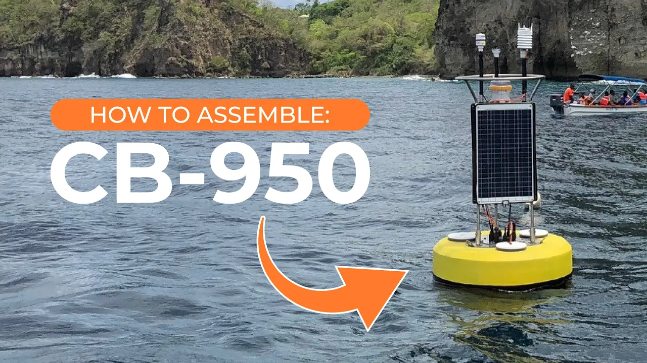 How to assemble a NexSens CB-950 Data Buoy - Getting Started