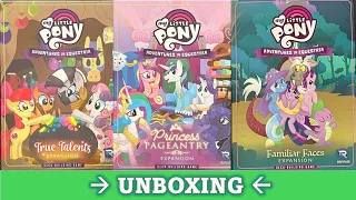 DGA Unboxes Board Games: My Little Pony: Adventures in Equestria - 3 Expansions