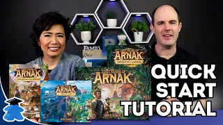 Lost Ruins of Arnak + 3 Expansions - Play in 15 Minutes. A Board Game Quick Start Tutorial