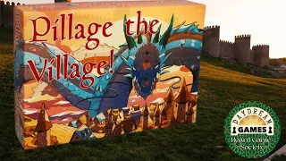 Pillage the Village: A Daydream Games Board Game Society Review