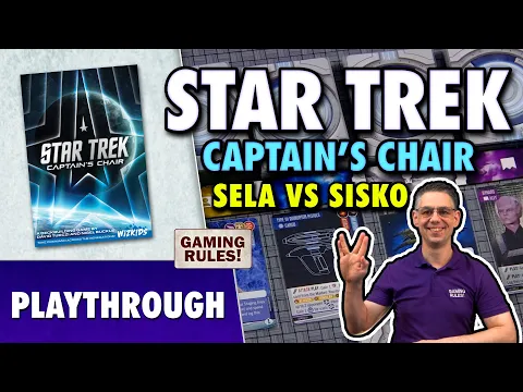 Star Trek: Captain's Chair - Sela vs Sisko: Two-Player playthrough