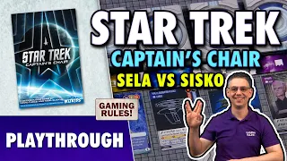 Star Trek: Captain's Chair - Sela vs Sisko: Two-Player playthrough
