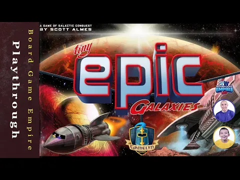 Tiny Epic Galaxies Playthrough - Gamelyn Games