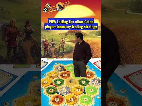 A perfectly valid strat in Catan 🐑 #boardgamers #boardgaming  #Catan