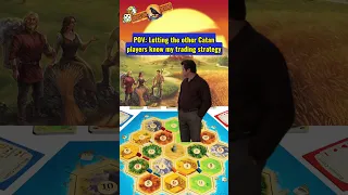 A perfectly valid strat in Catan #boardgamers #boardgaming #Catan