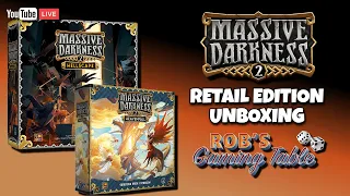 Massive Darkness 2 Retail Unboxing 4K