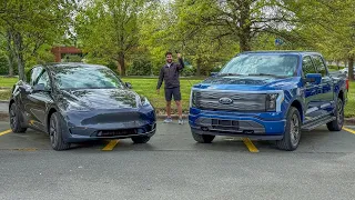 Putting Pro Power To the Test! Charging My Tesla From My F150 Lightning