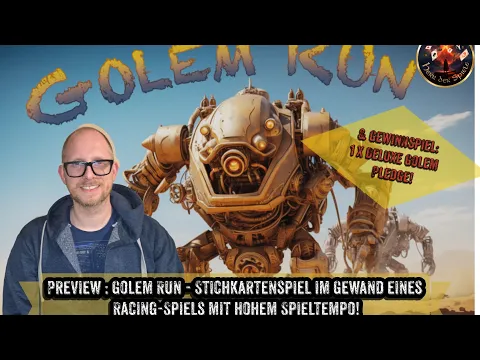 Preview: Golem Run - Stichkartenspiel im Gewand eines Racing-Spiels mit hohem Spieltempo!