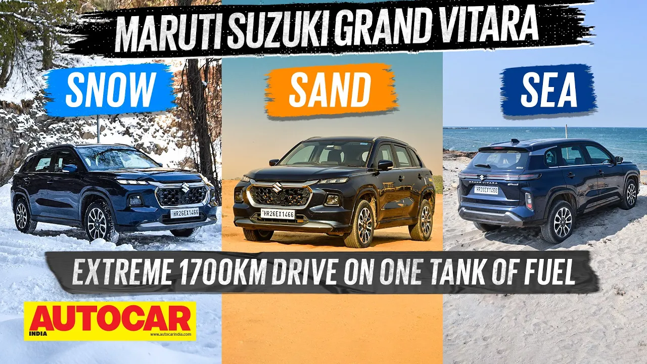 Maruti Suzuki Grand Vitara - From snow, sand to sea on a tank of fuel | Feature | Autocar India