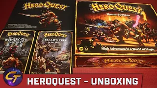 HeroQuest (Mythic Tier Pledge) - Unboxing // Cosmic Tavern