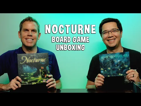 Unboxing Nocturne - Mystic Fox Board Game