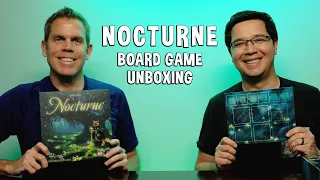 Unboxing Nocturne - Mystic Fox Board Game