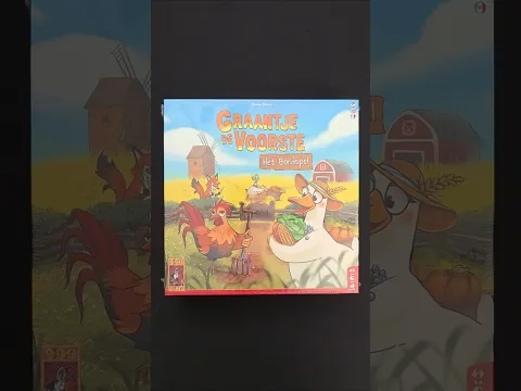 Graantje De Voorste Het Bordspel - 999 Games - Unboxing