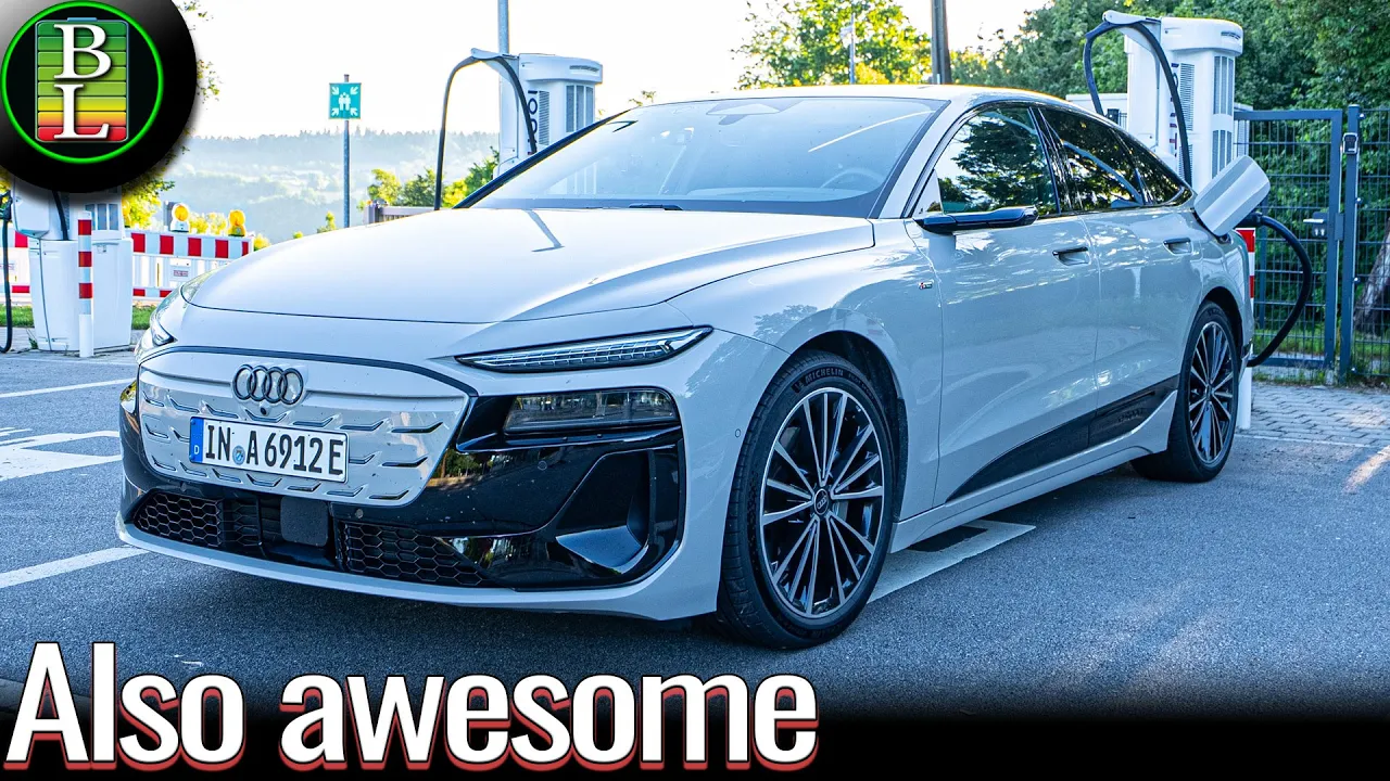 Audi A6 E-Tron Performance RWD (95kWh) - 110 km/h (68mph) range test