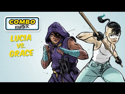 Lucia vs. Grace - Combo Fighter Gameplay