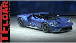 Watch the Brand New Ford GT Supercar Debut at the Detroit Auto Show