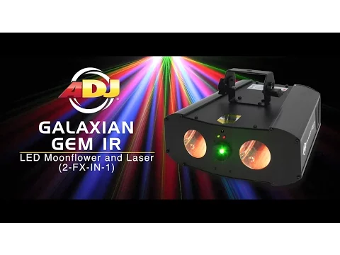 Product video thumbnail for ADJ American DJ Galaxian Gem IR LED Laser Effect Light