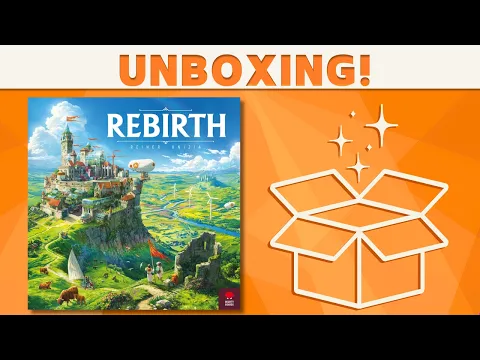 Rebirth - Board Game Unboxing!