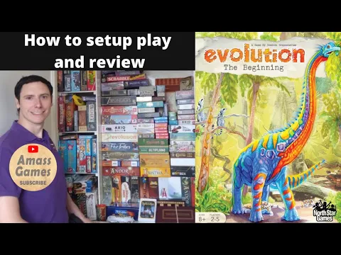 How to play Evolution: The Beginning board game AmassGames #climate #science #boardgame #tabletop