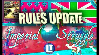 Imperial Struggle Errata / Rules Clarifications