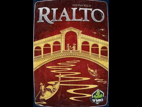 Cracking Open...Rialto (2013) Tasty Minstrel Games