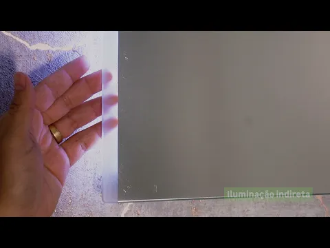 Espelho para Banheiro com Led Edge Retangular 54x52,5cm de Parafusar Cris Metal