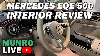 Is This EV Worth $106,000? Mercedes EQE 500 Interior Review
