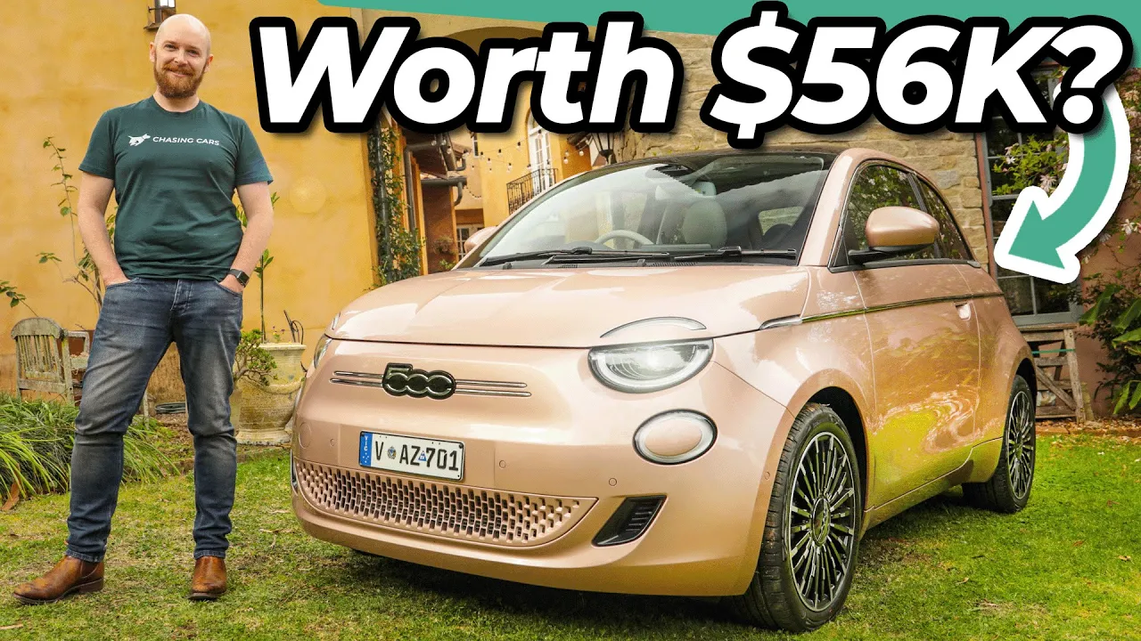 The Fiat 500 Is Now An EV, With a Catch (Fiat 500e 2023 First Drive Review)