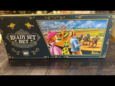 Unboxing: Ready, Set, Bet high roller edition board game