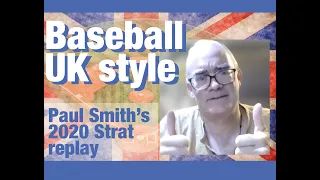 UK baseball fan Paul Smith running 2020 MLB replay with Strat-O-Matic #MLB #Baseball #boardgames