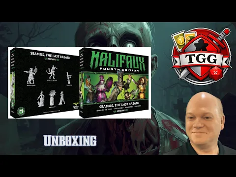 Malifaux 4th Edition Seamus the Last Breath Unboxing | Resurrectionists Crew!
