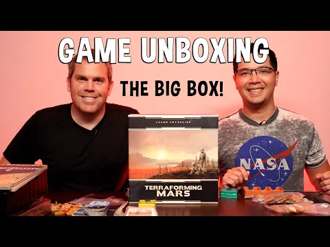 Terraforming Mars Big Box Unboxing