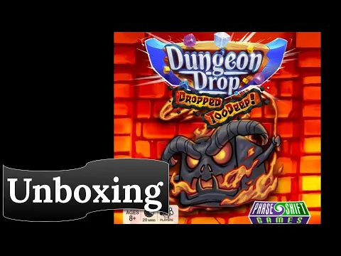 Dungeon Drop: Dropped Too Deep - Unboxing