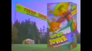 1992 Tipsy Tower Milton Bradley Board Game Commercial